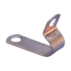 NVENT ERICO - Cinghia singolo foro per cavo, in alluminio, diametro esterno 7 mm.