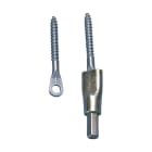 NVENT CADDY - Golfare con vite di fissaggio per calcestruzzo 6,5mm, H6 SCR Fix Eyebolt.