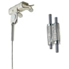 NVENT CADDY - Speed Link SLK con clip per putrelle, 2 mm Cavo, 3 m Lunghezza, 3–8 mm Flangia HAMON F CL, 2MMW, 3 M L, 3 8M.