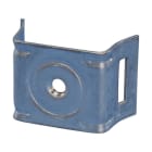 NVENT CADDY - Staffa supporto per targhette su superficie piana, con un foro M8 filettato.