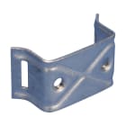 NVENT CADDY - Staffa supporto per targhette su palo rotondo, 2 fori M8 filettati, H2. 350120
