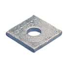 NVENT CADDY - Rondella quadrata per profilato in acciaio, resistente, 13mm foro. 387500