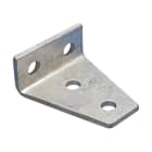 NVENT CADDY - Staffa angolare a 90 gradi 4 fori, 105mm x 90mm, 2-2 H Corner 90 Angle Brack. 387690