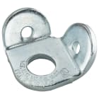 NVENT CADDY - Clip di rinforzo universale in acciaio EG, #12-#18-#36 grappa, 17mm foro, occhiello universale ACC 12-18-36 17mm.