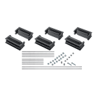 NVENT ERIFLEX - Flexbus Kit supporti piani trifase, 138 mm x 123 mm 960, 1280 e 1810mm2, 3 poli.