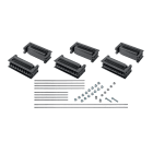 NVENT ERIFLEX - Flexbus Kit supporti piani trifase, 138 mm x 123 mm 960, 1280 e 1810mm2, 3 poli. 508107