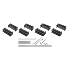 NVENT ERIFLEX - Flexbus Kit supporti piani trifase + neutro, 138 mm x 125,5 mm, 960, 1280 e 1810mm2, 3 poli. 508108