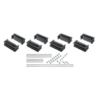 NVENT ERIFLEX - Flexbus Kit supporti piani trifase + neutro, 138 mm x 125,5 mm, 960, 1280 e 1810mm2, 3 poli.