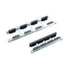 NVENT ERIFLEX - Kit supporto barra CABS, 1-2 barre per fase, 30-120 mm larghezza barra collettrice, 10 mm spessore della barra, 350 mm PORTASBARRE 2/10 TN 400.