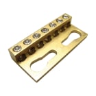 NVENT ERIFLEX - Barra collettrice ottone 7 collegamenti Connettore CB 7X16