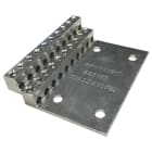 NVENT ERIFLEX - Barra collettrice CB 20x10 in alluminio stagnato con 20 connessioni.