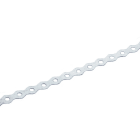 NVENT CADDY - ABP Cinghia perforata con bordo arrotondato, applicazioni standard, Acciaio, PG, 17 mm x 0,8 mm, 7 mm Foro PERFSTR ROU ED,STD,ST,PG,17X0.8MM,7H.