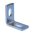 NVENT CADDY - Staffa angolare per profilo C con 2 fori, compatibile con E0, E0L, E1. Slot AN BRACK per C-CHANNEL 1-1. 584660