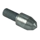 NVENT ERICO - Punta di guida per picchetto di terra, filettatura interna a sezioni, 42 mm, GR ROD DR POINTGR ROD,SECT INT THREAD. 710120