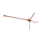 NVENT ERICO - Terminale aereo multipunto, filettatura metrica, 0,58 m. 711120