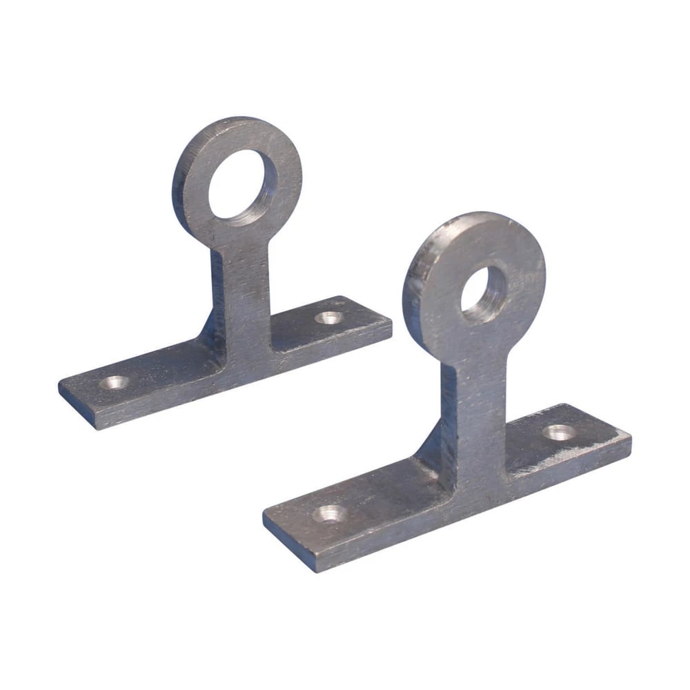 NVENT ERICO - Staffa per terminali aerei in ottone, Air Terminal Bracket Brass.