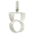 NVENT CADDY - Fissaggio flessibile per conduit in plastica con tassello, 16-20 mm OD, Flex Pl Conduit Clamp Plug.