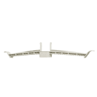 NVENT CADDY - Staffa doppia per sparachiodi, 10 mm Max Diametro DOUBLE CABLE BRACKET NAIL GUN, 10 MM MAX.
