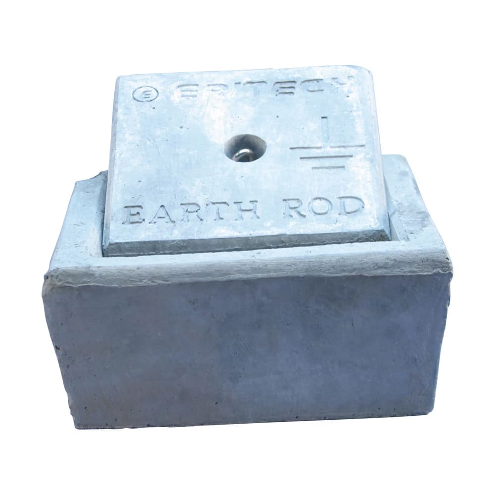 NVENT ERICO - Scatola di ispezione in calcestruzzo, dimensioni 160mm x 320mm x 320mm, 152mx330mx33.