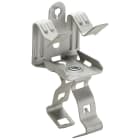 NVENT CADDY - Clip da conduit/tubo a flangia, Acciaio Armonico, nVent Armour, 18-30 mm OD, 21-28 mm Flangia, M6 THRD, 812EM1318.
