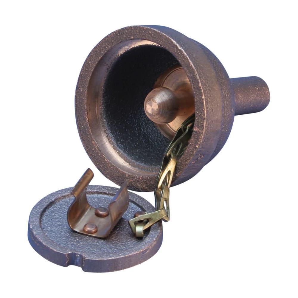 NVENT ERICO - Presa di messa a terra per aeromobile con perno sferico, 114.3 mm, perno sferico 16 mm permanente AIRCRAFT GR REC BALL STUD, 114.3M, PERM 19.
