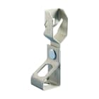 NVENT CADDY - 122-Ti/T Clip da barra a putrella metallica Z, M8 Foro, Filettato, 2.8mm Max Flangia ROD PURL CL M8H THR 2.8MM MAX.