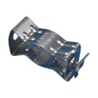 NVENT CADDY - Morsetto per tubo/conduit con chiusura a scatto, S301, 18-22 mm OD, 7 mm foro passante.