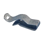 NVENT CADDY - LF5 snap clip per cavo, 6-12 mm flangia, LF4/LF5 cable snap clip, 6-12mm fl.