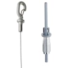 NVENT CADDY - Speed Link SLS con gancio, cavo da 2 mm e lunghezza di 2 m, ideale per appendere oggetti leggeri.