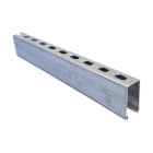 NVENT CADDY - Professionale struttura tipo E, asolata, zincata a freddo, 6 metri di lunghezza x 83 mm x 41 mm x 2,5 mm, canale strutturale tipo E, scanalato, zincato a caldo, 6 metri x 83 x 41 x 2 mm.