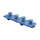 NVENT CADDY - Staffa piatta a quattro fori, Acciaio, HD, 168 mm, M10 Vite FOUR H FLAT BRACK,ST,HD,168MM,M10 SCR.