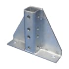 NVENT CADDY - Base lunga per colonna per profilo Strut tipo A con rinforzo, 250 mm x 190 mm, High Post Base for Strut Type A Gus, 250x.
