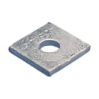 NVENT CADDY - Rondella quadrata per profilato in acciaio, resistente, 13mm foro.