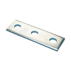 NVENT CADDY - Staffa piatta a tre fori in acciaio HD da 136mm THREE H FLAT BRACK,ST,HD,136MM.