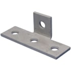 NVENT CADDY - Staffa angolare in linea con 3 fori, dimensioni 136x52 mm, offset angolare 1-3.