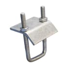 NVENT CADDY - Morsetto per profilo Strut con U-Bolt in Acciaio HD per Strut Beam CLA A, AA, D, E.