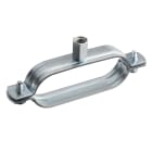 NVENT CADDY - Collare per tubo ovale con dado, DN20, barra filet. M8, M10 P CLAMP NUT,20 DN,M8,M10 ROD.