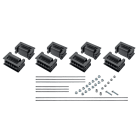 NVENT ERIFLEX - Flexbus Kit supporti piani trifase + neutro 87,5 mm x 119,5 mm 220,360,545 640mm2,3 poli.
