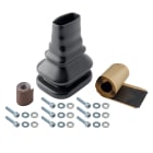 NVENT ERIFLEX - Flexbus Pressacavi IP55 per ingresso singolo, dimensioni 126x102x175mm, adatto a cavi di 220,360,545 e 640mm.