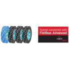 NVENT ERIFLEX - Kit per identificazione fasi isolante Flexbus L1/L2/L3/N adesivo.