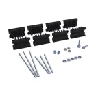NVENT ERIFLEX - Kit modulo CABS con neutro, 1-4 Barre per fase, 30-125 mm Larghezza barra collettrice, 5 mm Spessore della barra SET 4/5 TN.