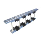 NVENT ERIFLEX - Supporto universale barra con circuito neutro, 1-3 barre per fase, 30-120 mm larghezza barra collettrice, 10 mm spessore della barra PORTASBARRE UNIVERSALE UBS 3/10 TN.
