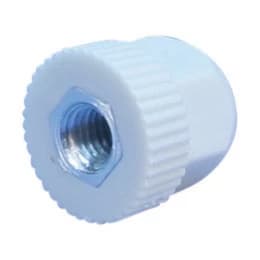 NVENT ERIFLEX - Tappo femmina filettato in ottone per isolante a bassa tensione M6.