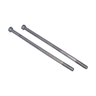NVENT ERIFLEX - Kit per alta intensità di corrente per supporto barra regolabile in ABS, viteria di serraggio per barre da 200 mm.