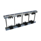 NVENT ERIFLEX - Supporto universale barra con circuito neutro, alta corrente, 1-2 barre per fase, 200mm larghezza collettrice - Portasbarre universale UBS 2/10 TN 200.