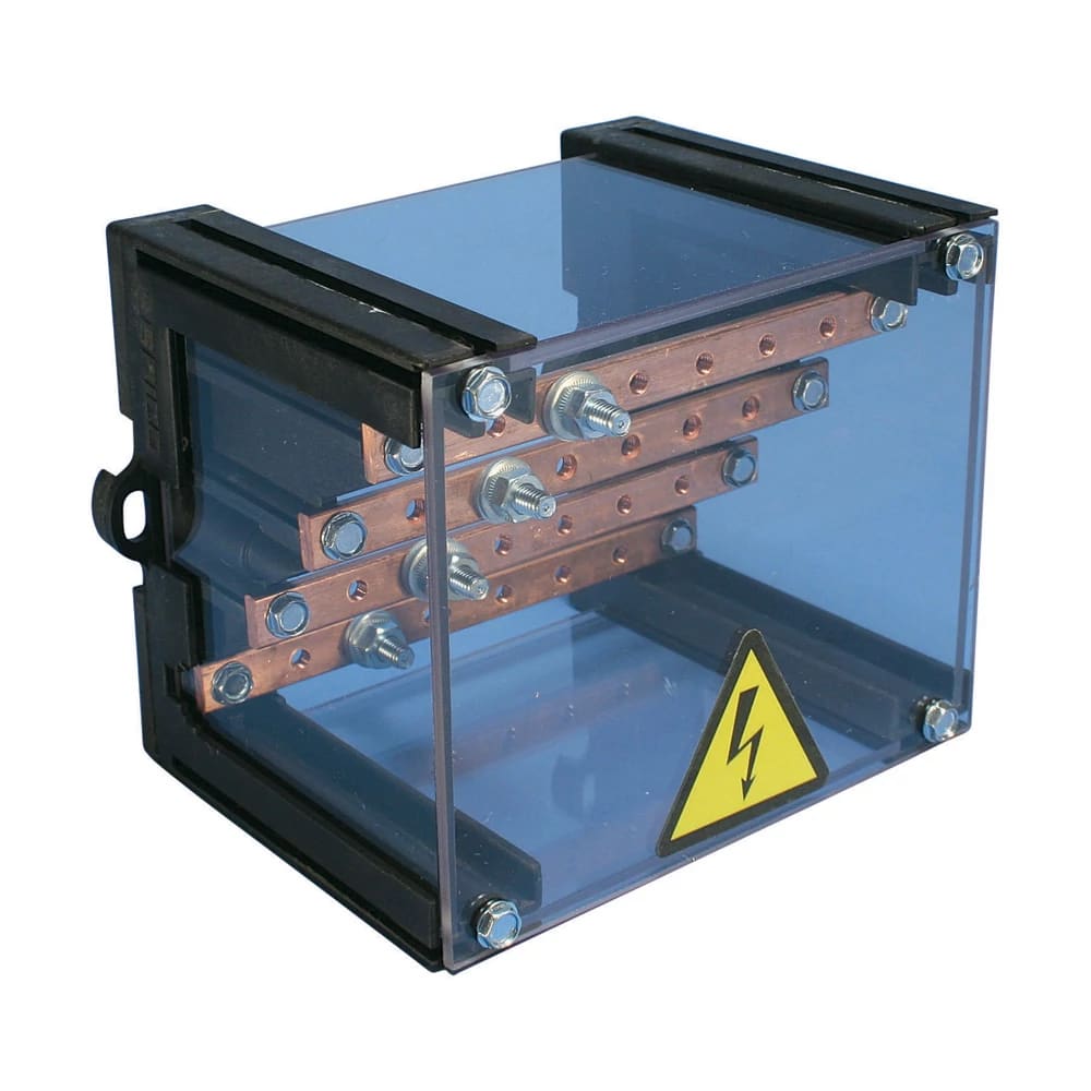 NVENT ERIFLEX - Distributore di potenza quadripolare con barre filettate e kit ripartitore TR 125A.