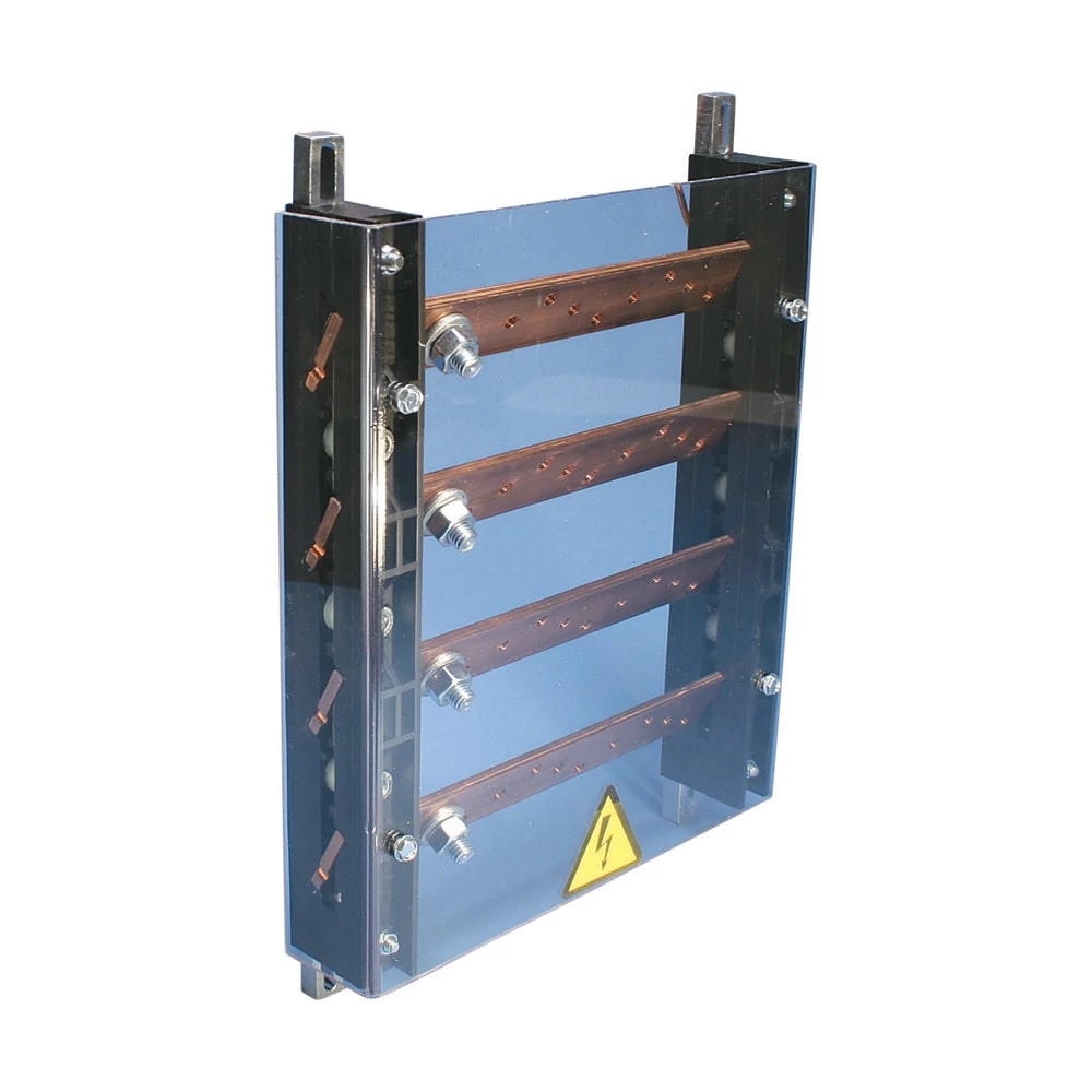 NVENT ERIFLEX - Distributore di potenza quadripolare con barre filettate, piatto, 400A RIPARTITORE KIT QUADRIPOLARE TR 400A.
