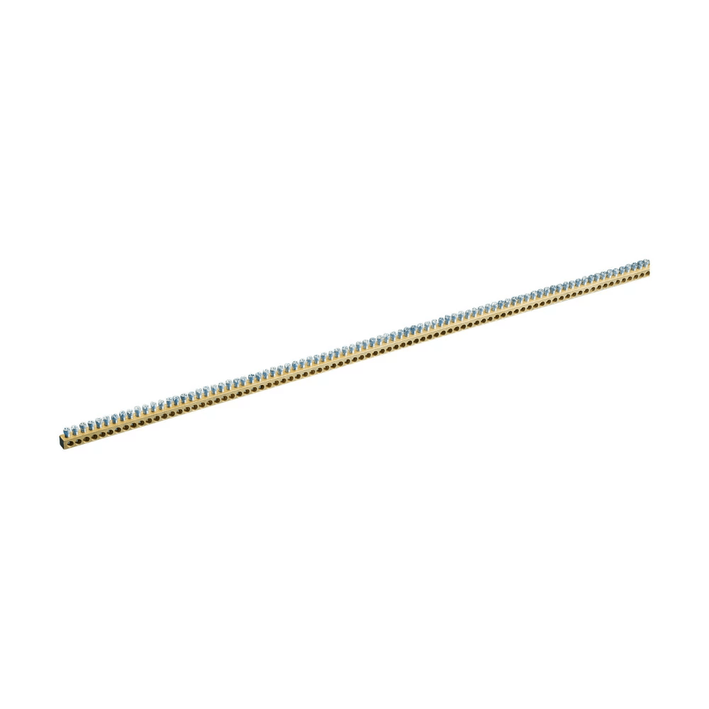 NVENT ERIFLEX - Barra di messa a terra e neutro in ottone con 166 connessioni, morsettiera di terra su barra rame EB1.