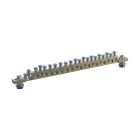 NVENT ERIFLEX - Barra di messa a terra e neutro ottone 20 connessioni MORSETTIERA DI TERRA EB 20.