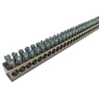 NVENT ERIFLEX - Morsettiera di terra e neutro, ottone nichelato, 2x130 connessioni usci.